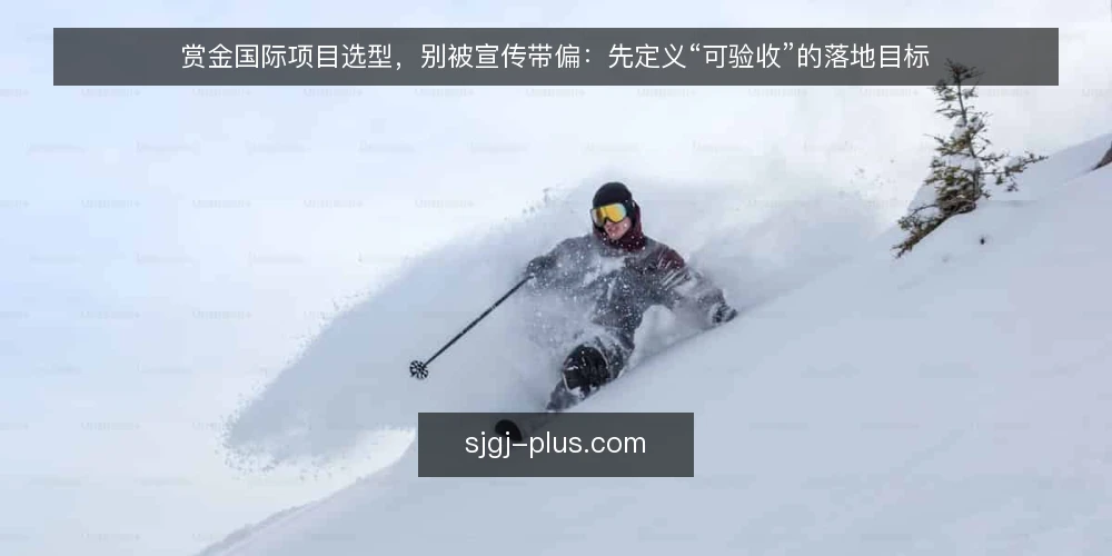 赏金国际项目选型，别被宣传带偏：先定义“可验收”的落地目标 — 先定义需求：不是“要不要上”，而是“验收什么” 配图