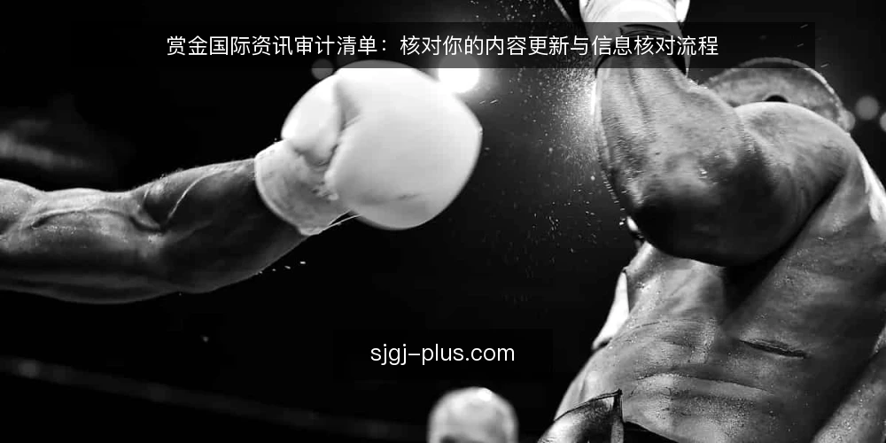 赏金国际资讯审计清单：核对你的内容更新与信息核对流程 — 为什么现在要做一次赏金国际资讯审计 配图